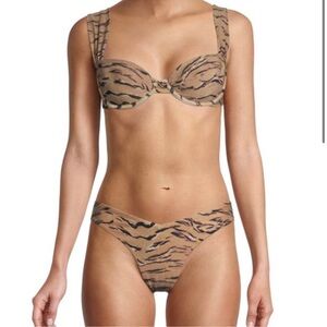 We wore what cheetah bikini